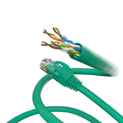 Cat6 1M U/UTP Green