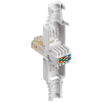 CAT5e Toolless Connector RJ45 - UTP voor soepele en stugge kabel