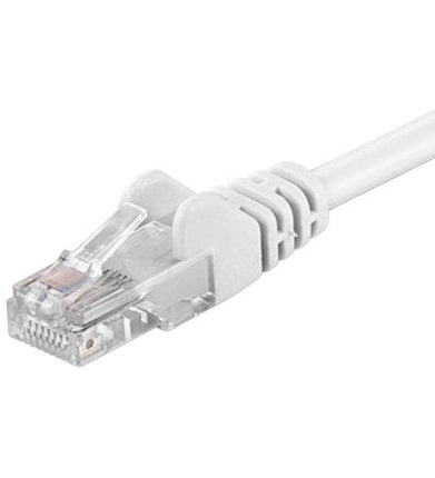 Cat5e 0.5M Wit UTP kabel