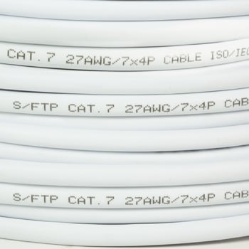 S/FTP CAT7 stranded 50M 100% copper white