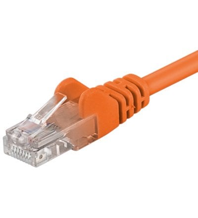 Cat5e 1M oranje UTP kabel