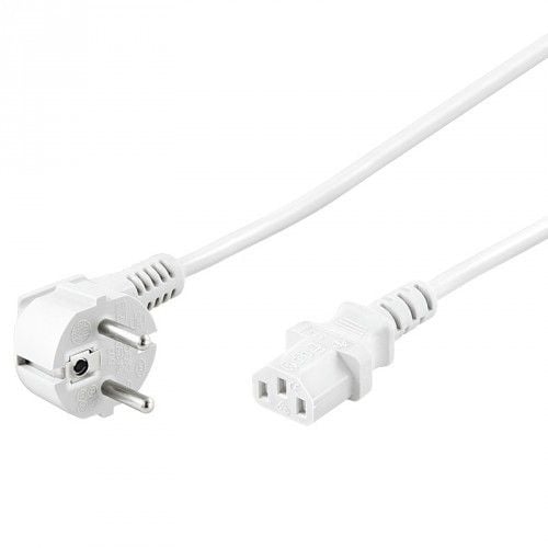 Powercable CEE 7/7 hoked (male) naar C13 (female) 1.5 M