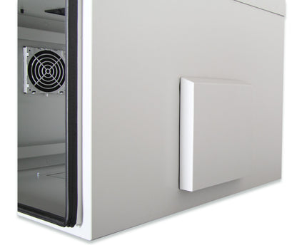 9U wall cabinet, outdoor, IP55 579x600x600 mm, color gray (RAL 7035)