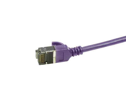 CAT6a U/FTP Ultraflex, 100% koper, paars, 1.5M