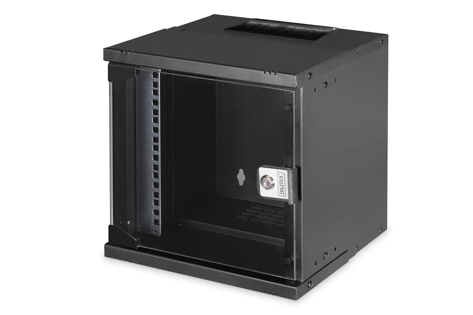 10" 6U wall mounting cabinet, SOHO PRO 325 x 315 x 300 mm, black