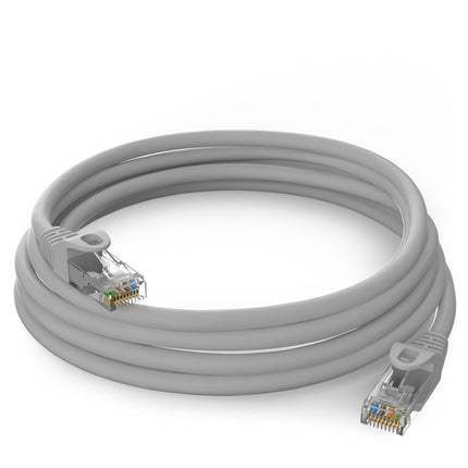 Cat6 1M grijs UTP kabel