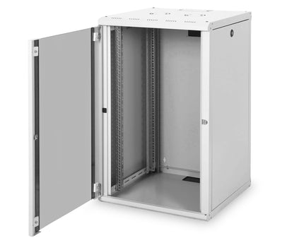 20U wandmontagekast, Uniek 998x600x600 mm, kleur grijs (RAL 7035)