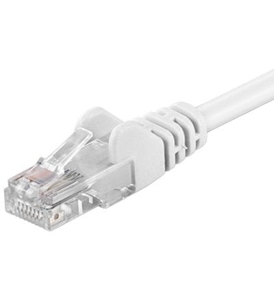 Cat5e 1.5M Wit UTP kabel