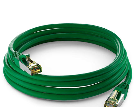 Cat6a S/FTP PIMF LSZH Groen 0.25 meter