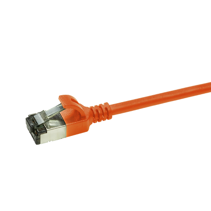 CAT6a U/FTP Ultraflex, 100% koper, oranje, 3M