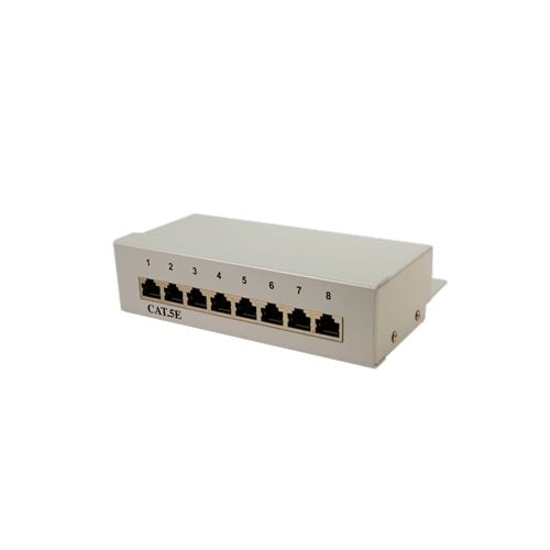 CAT5e Patchpanel 8-Ports FTP