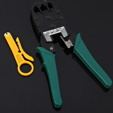 Crimping tool RJ45, RJ10, RJ11, RJ12, RJ22 incl. Cable stripper