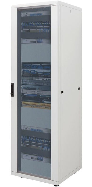 22U Patch cabinet 600x800x1144mm white