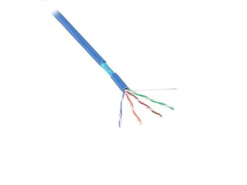 FTP CAT5e network cable stranded 100M CCA Blue