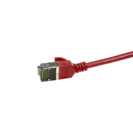 CAT6a U/FTP Ultraflex, 100% Copper, Red, 1.5M