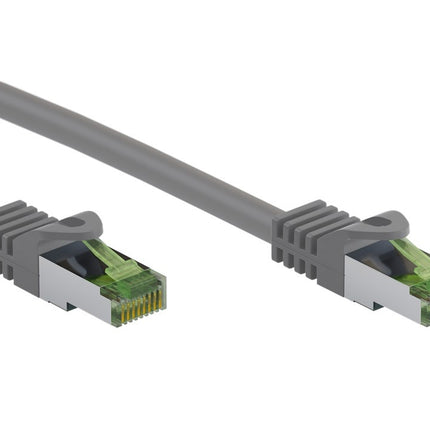 GHMT-Certified CAT 8.1 S/FTP Patch Cord 1M Grey