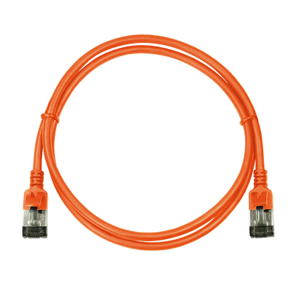 CAT6a U/FTP Ultraflex, 100% koper, oranje, 3M