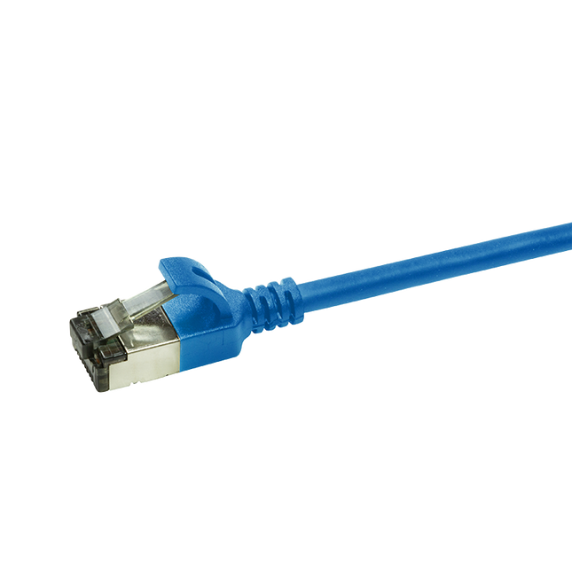 CAT6a U/FTP Ultraflex, 100% Copper, Blue, 3M