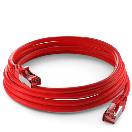 Cat6 S/FTP PIMF LSOH rood 10 meter