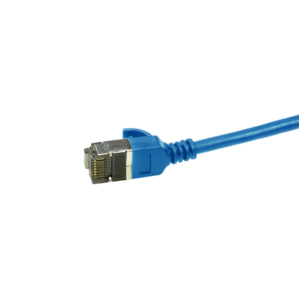 CAT6a U/FTP Ultraflex, 100% Copper, Blue, 1.5M