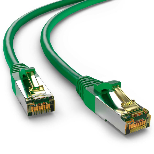 Cat6a S/FTP LSZH 20M Green