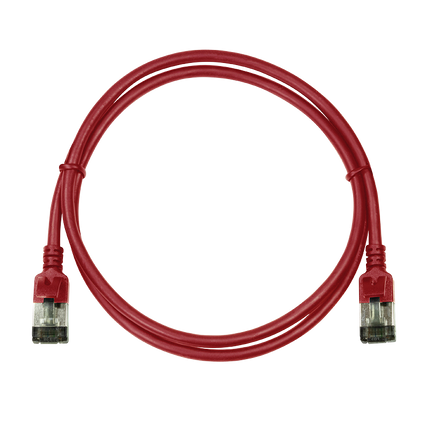 CAT6a U/FTP Ultraflex, 100% Copper, Red, 3M