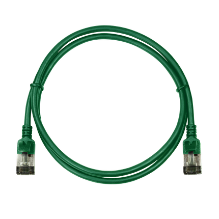 CAT6a U/FTP Ultraflex, 100% koper, groen, 0.5M