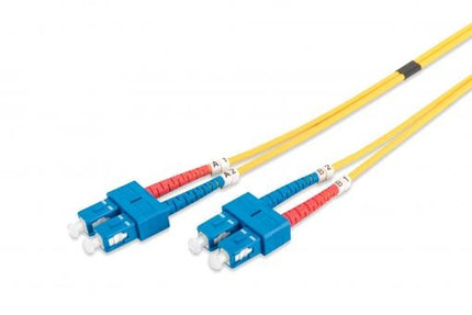 LWL OS2 Singlemode Fiber Optic Patch Cable, SC / SC 5 M