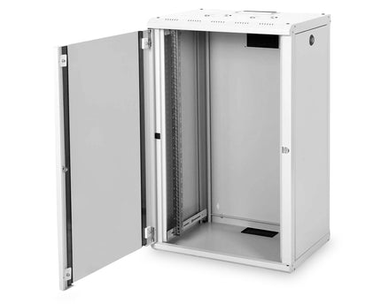 20U wandkast, Uniek 600x450x998 mm, kleur grijs (RAL 7035)