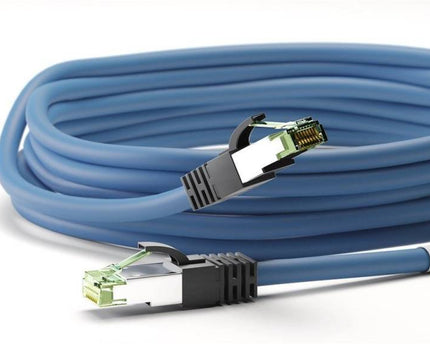 CAT8.1 S/FTP PIMF LSZH 15M Blue