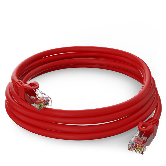 Cat6 1M rood UTP kabel