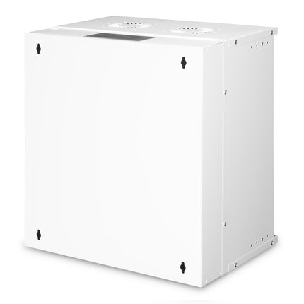 12U wall mounting cabinet, SOHO PRO 595 x 540 x 400 mm, gray