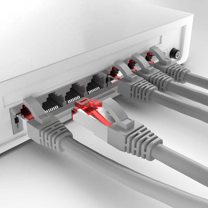 Cat6 S/FTP PIMF LSOH grijs 1 meter