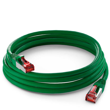 Cat6 S/FTP LSZH 0.5M Green