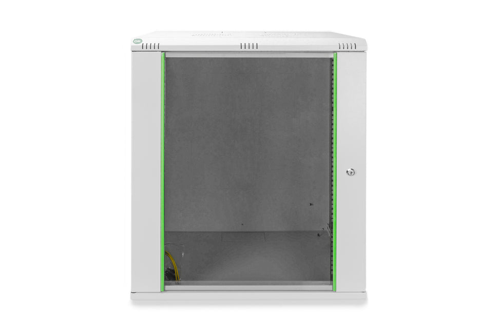 16U wall mounting cabinet, Dynamic 789x600x450 mm, color gray (RAL 7035)