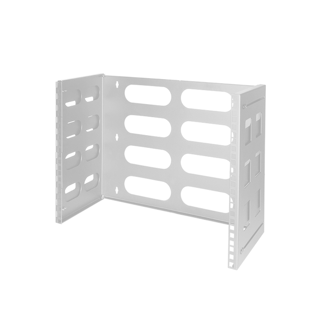 8U wall server rack 494x400x360mm (WxDxH) gray