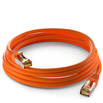 CAT6a S/FTP LSZH 15M Orange