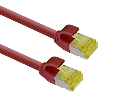 Ultra slim Patchkabel S/FTP Cat 6A red10  M