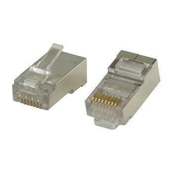 CAT6 Plug RJ45 - STP 10 pcs