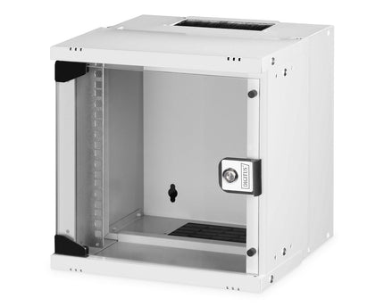 10 Inch 6U wandkast, SOHO PRO, ongemonteerd 325 x 315 x 300 mm, grijs