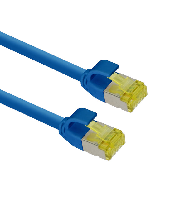 Ultra slim Patchkabel S/FTP Cat 6A blue 7.5 M