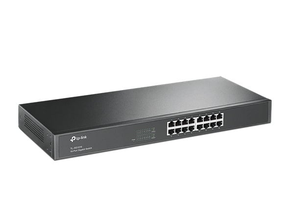 16 Poorts Gigabit Switch 10/100/1000 Mbps