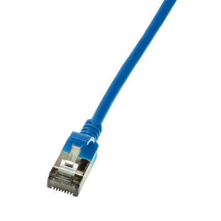 CAT6a U/FTP Ultraflex, 100% Copper, Blue, 1.5M