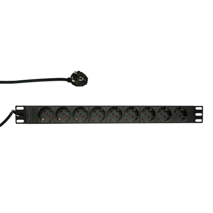 BASIC PDU with 9 EU sockets for 19 inch server cabinets