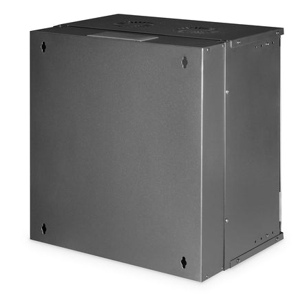 12U wall mounting cabinet, SOHO PRO 595 x 540 x 400 mm, black