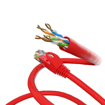 Cat5e 2M Rood UTP kabel