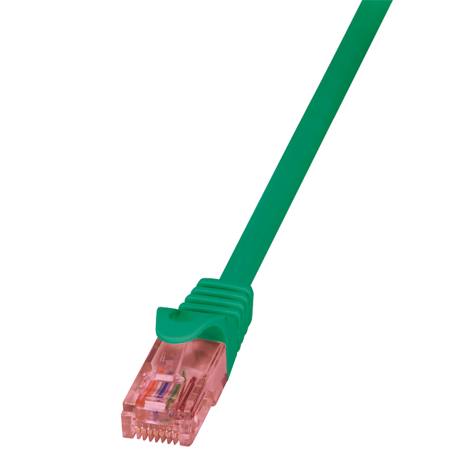 UTP CAT6 0.25M green 100% copper