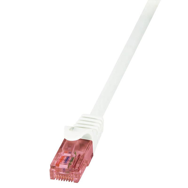 CAT6 3M U/UTP Bare Copper Wire White