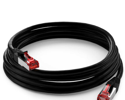 Cat6 S/FTP PIMF LSOH zwart 50 meter