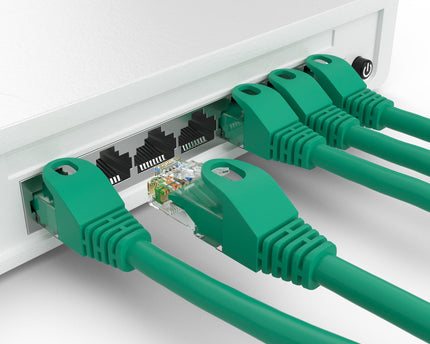 Cat5e 7.5M Groen UTP kabel